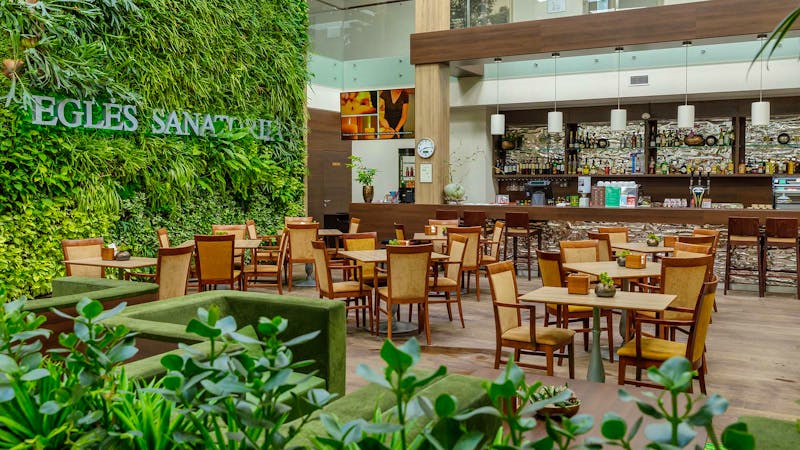 Medical SPA Eglés Birstonas in Birschtannen - Café und Bar – ©Medical SPA Eglés Birstonas