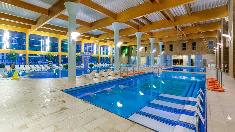 Medical SPA Eglés Birstonas in Birschtannen - Schwimmbad – ©Medical SPA Eglés Birstonas