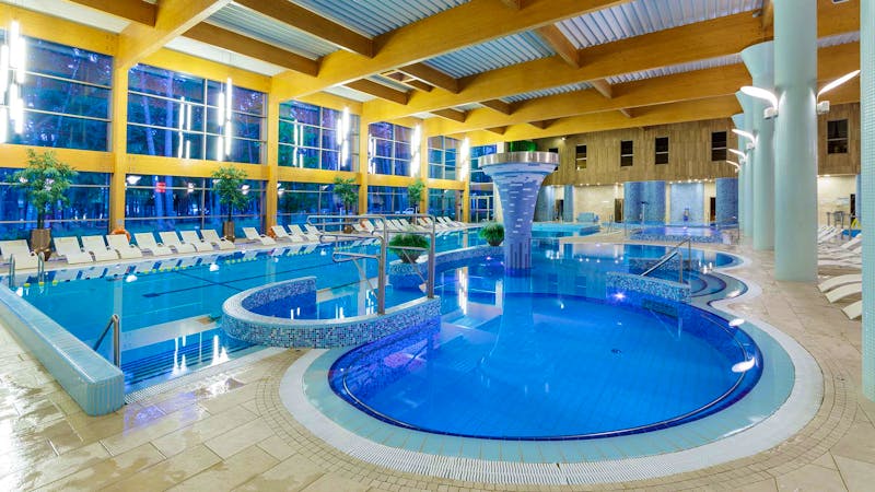 Medical SPA Eglés Birstonas in Birschtannen - Schwimmbad – ©Medical SPA Eglés Birstonas