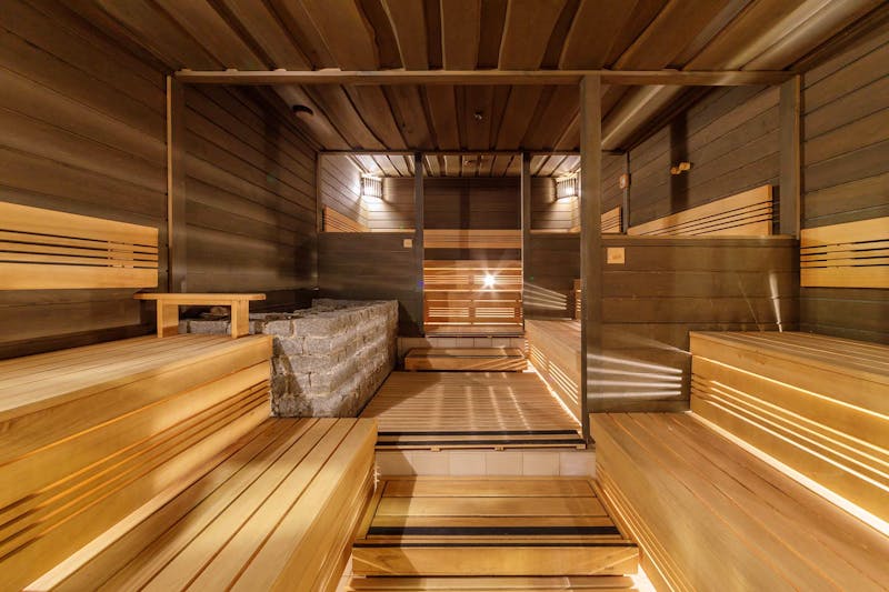 Medical SPA Eglés Birstonas in Birschtannen - Sauna – ©Medical SPA Eglés Birstonas