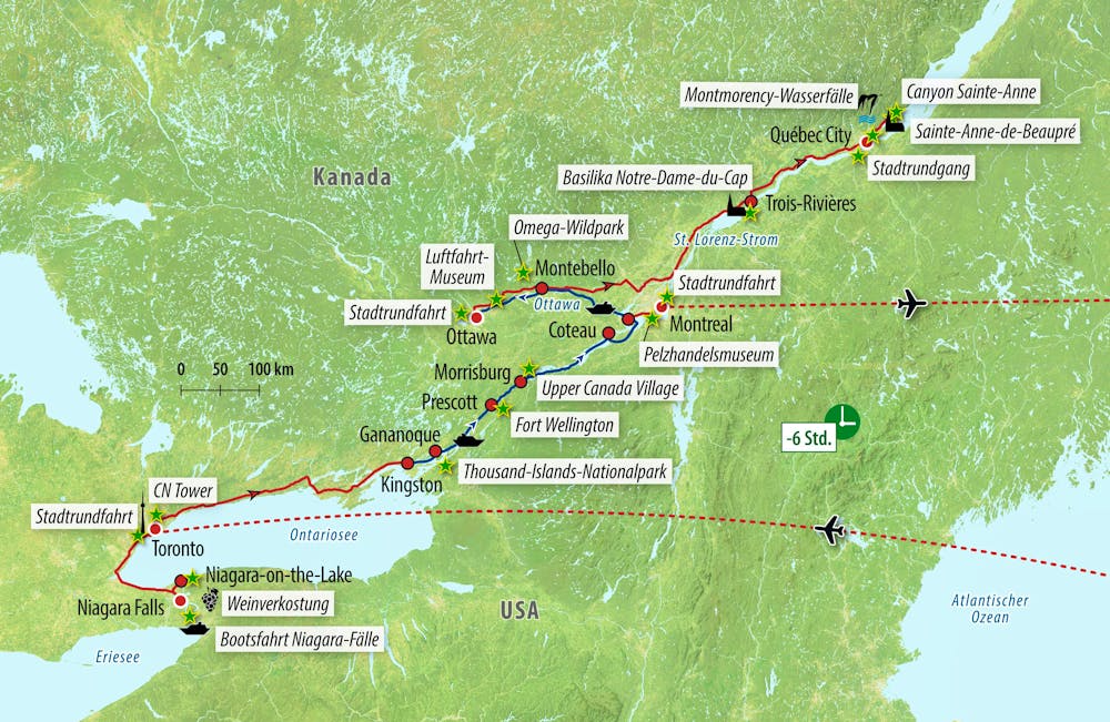 Reisekarte – © Eberhardt TRAVEL