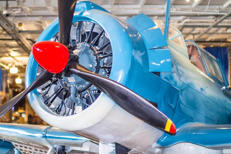 Flugzeug im Museum - ©schubphoto - stock.adobe.com