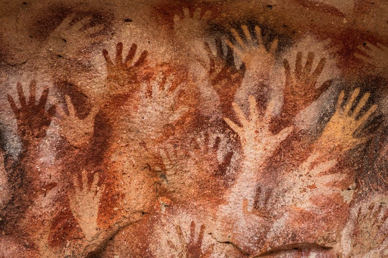 Prähistorische Malereien von Händen in der Höhle Cueva de Las Manos in der Provinz Santa Cruz Patagonien, Argentinien - ©R.M. Nunes - stock.adobe.com