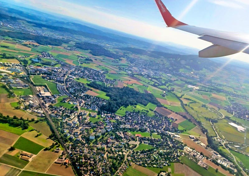 Rückflug von Zürich - ©Steffen Mucke - Eberhardt TRAVEL