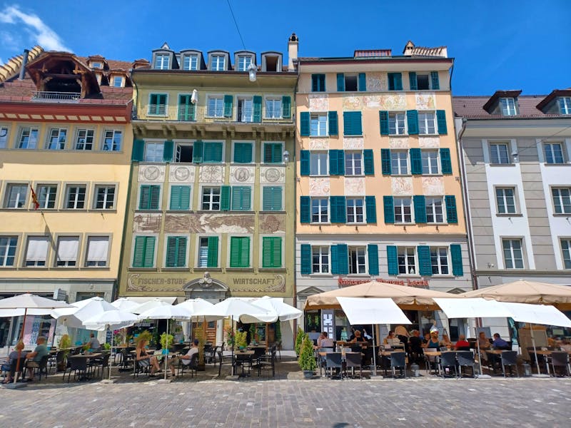 Bummel in Luzern - Restaurants und Cafés - ©Steffen Mucke - Eberhardt TRAVEL