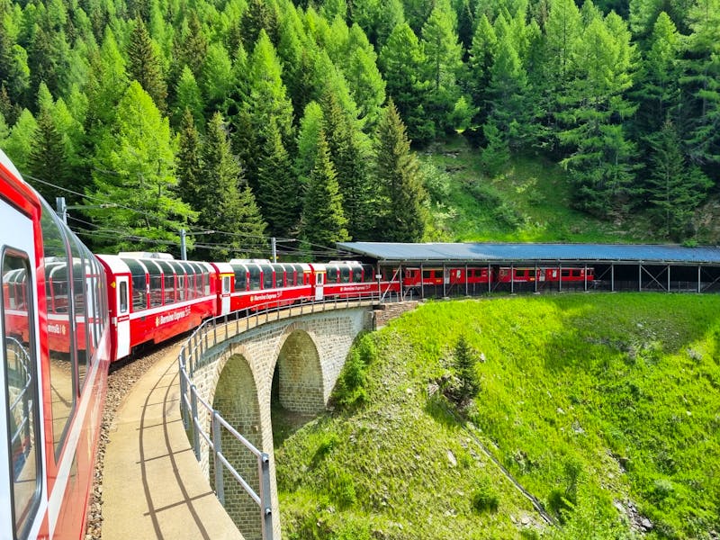 Fahrt mit dem Bernina-Express - ©Katrin Deutschbein - Eberhardt TRAVEL