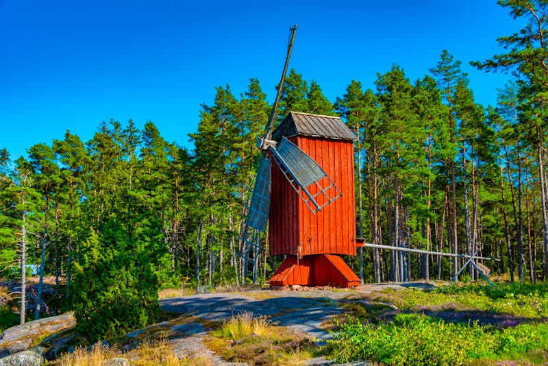 Windmühle imFreilichtmuseum Jan Karlsgarden auf Aland - ©dudlajzov - stock.adobe.com