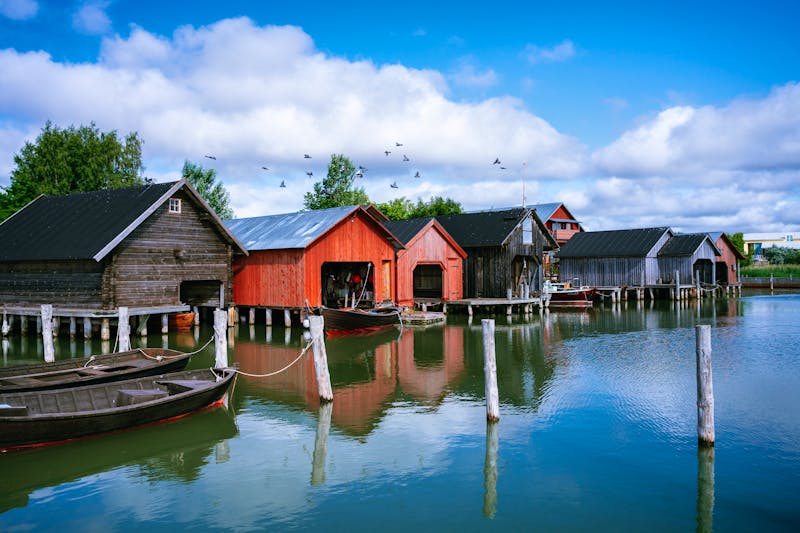 Sjökvarteret Freilichtmuseum in Mariehamn - Aland-Inseln - ©LisaGageler - stock.adobe.com