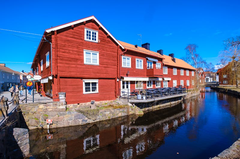 Schwedische Holzhäuser in Eksjö  - ©Vesna - stock.adobe.com