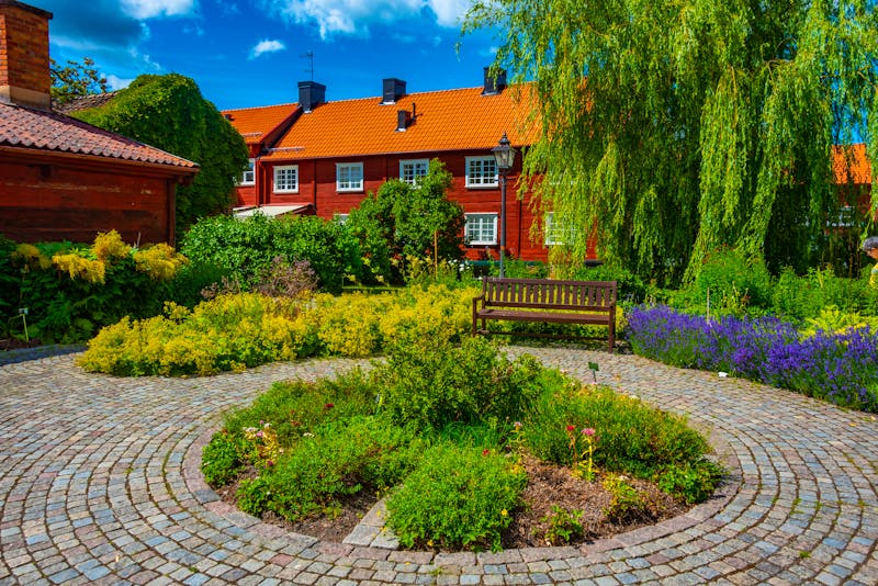 Schwedische Holzhäuser in Eksjö  - ©dudlajzov - stock.adobe.com