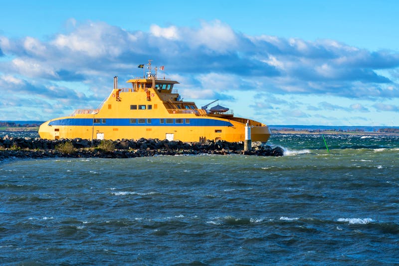 Fähre zur Insel Visingsö im Vätternsee - ©Magnus - stock.adobe.com