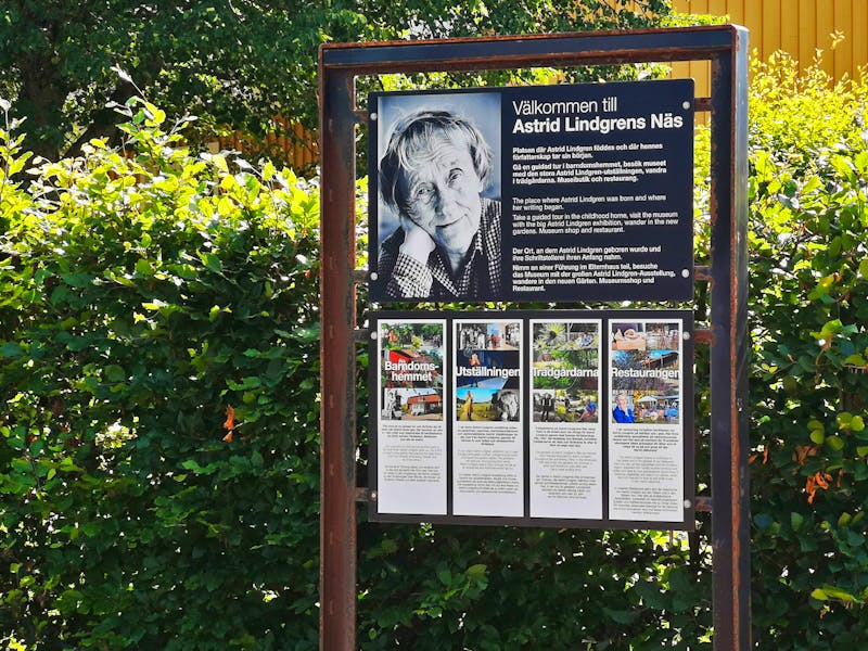 Willkommen im Astrid Lindgren Besucherzentrum bei Vimmerby - ©Armin Harsdorff - Eberhardt TRAVEL