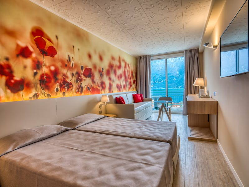 Panoramazimmer - Hotel Cristina in Limone sul Garda – ©Parc Hotels Cristina in Limone sul Garda