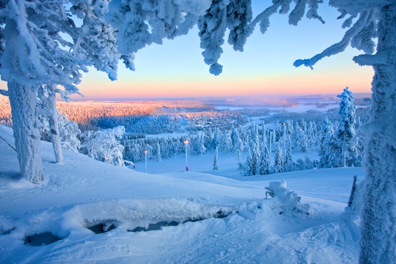 Ruka Ski Resort bei Kuusamo in Nord-Finnland - ©Savour_of_day - stock.adobe.com