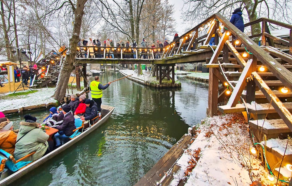 Spreewald-Weihnacht im Museumsdorf Lehde &ndash; &copy; Kristin Weigel - Eberhardt TRAVEL