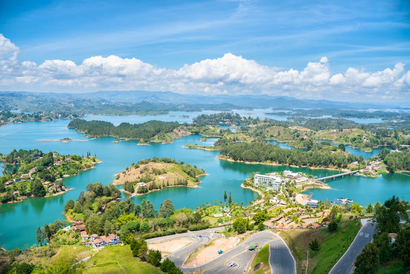 Auslick auf den Stausee von Peñol Guatape in Kolumbien - ©Jair Fonseca - stock.adobe.com