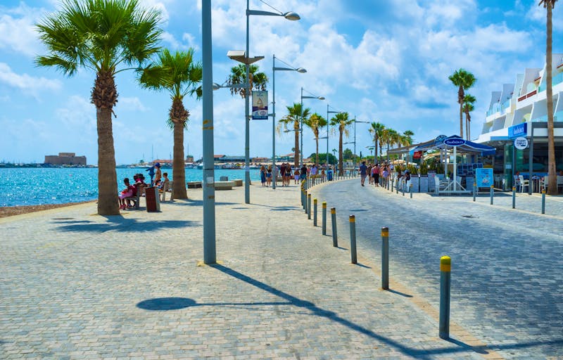 Promenade am Hafen von Paphos - Zypern - ©efesenko - stock.adobe.com