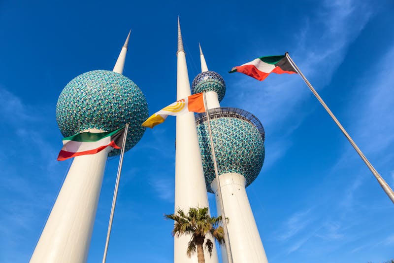 Die Kuwait Towers - ©philipus - stock.adobe.com