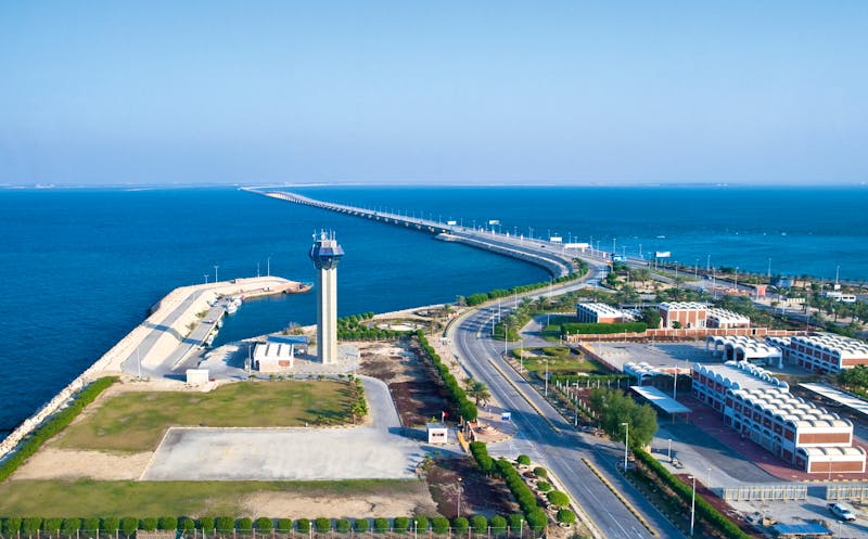 King Fahad Causeway - Brücke zwischen Bahrain und Saudi-Arabien - ©giumas - stock.adobe.com