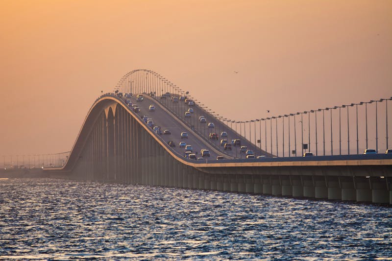 King Fahad Causeway - Brücke zwischen Bahrain und Saudi-Arabien - ©Naushad - stock.adobe.com