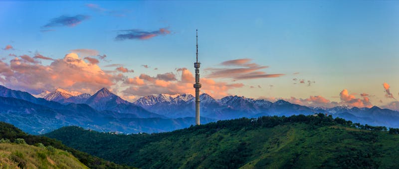 Almaty Fernsehturm, Kasachstan  - &copy;Nikolay - stock.adobe.com