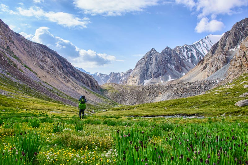 Trekking on the epic Heights of Alay route, Alay, Kyrgyzstan - ©raquelm. - stock.adobe.com