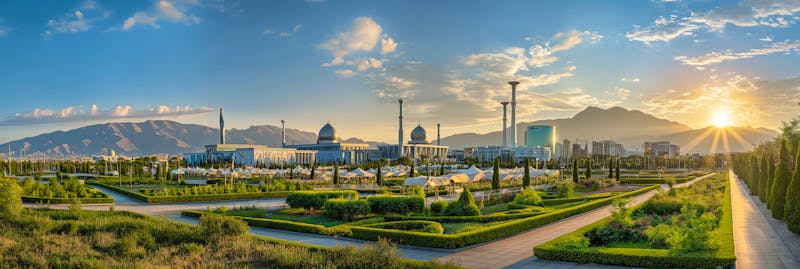Great City in the World Evoking Ashgabat in Turkmenistan - ©Pierre Villecourt - stock.adobe.com