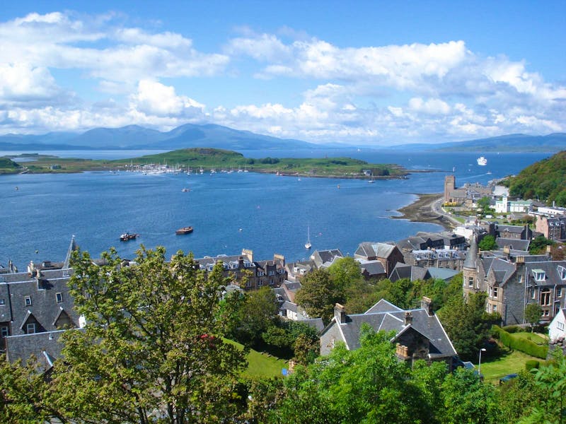 Oban - Blick vom MacCaig Tower - ©Claudia Bernhardt - Eberhardt TRAVEL