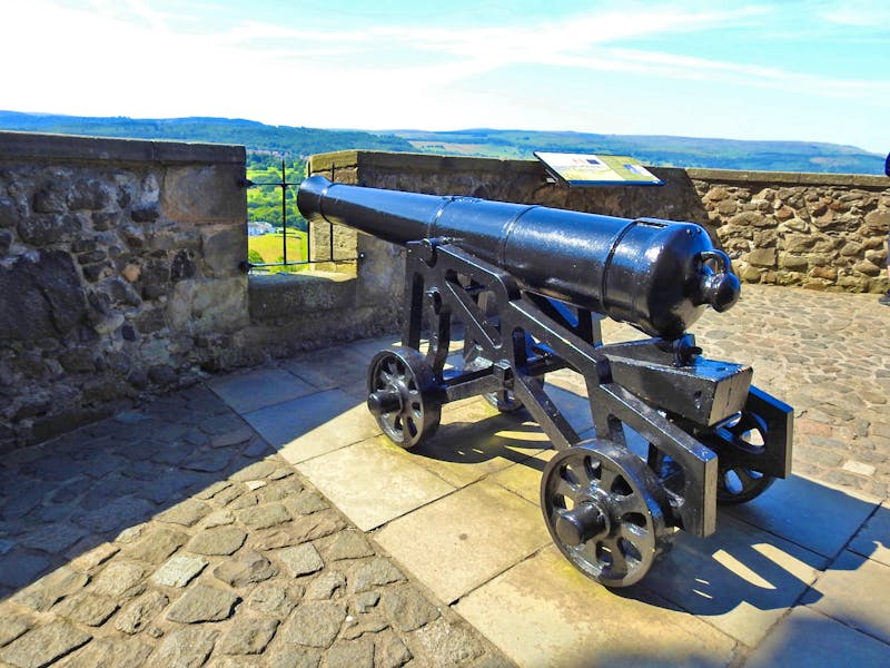Kanone auf Stirling Castle - ©Sabine Letzybyll - Eberhardt TRAVEL