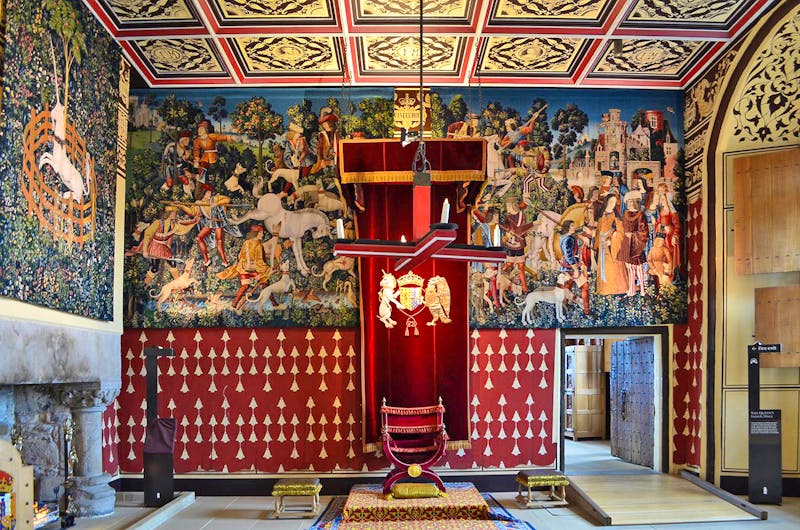 Stirling Castle - Schlafzimmer von Queen Mary de Guise - ©Konrad Füssel - Eberhardt TRAVEL