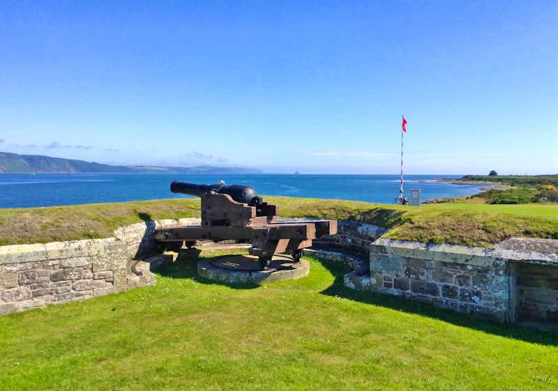 Kanone im Fort George am Moray Firth - ©Uta Schöne - Eberhardt TRAVEL