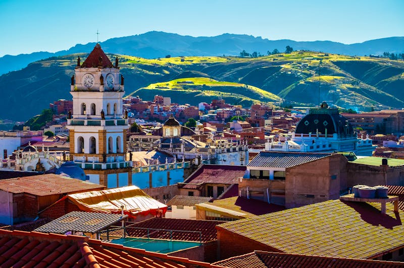 Blick auf die Stadt Sucre in Bolivia - ©Dudarev Mikhail - stock.adobe.com