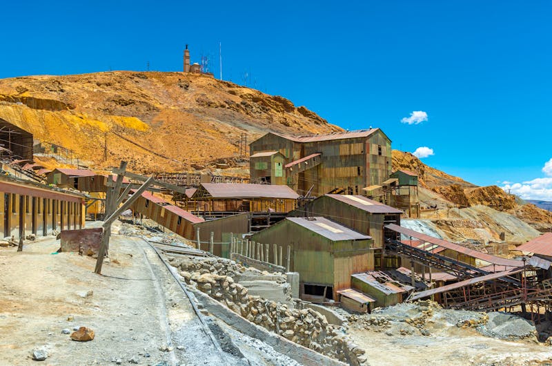 Kleine, alte Fabrik an der Silbermine in Potosi, Bolivien - ©SEBASTIEN LECOCQ - stock.adobe.com