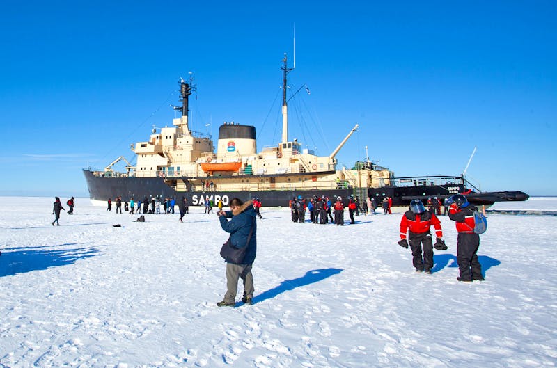 Kreuzfahrt mit dem Eisbrecher Sampo - Kemi Tourism in Finnland - ©Kemin Matkailu Johan Alanenpää - Icebreaker Sampo Kemi Tourism
