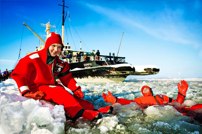 Eiskreuzfahrt in Finnland - Eisbaden und Icebreaker Sampo - ©Icebreaker Sampo - Visit Finland