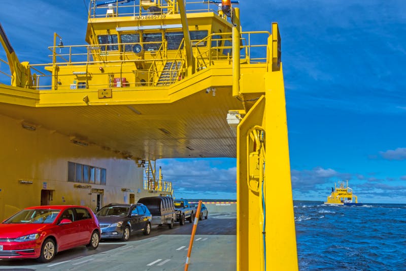 Autofähre zwischen der Insel Hailuoto und dem finnischen Festland - ©Tiina Tuomaala - stock.adobe.com
