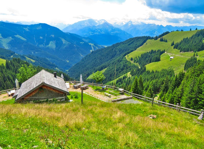 Blick zur Schützingalm bei Zell am See - ©Doreen Päßler - Eberhardt TRAVEL