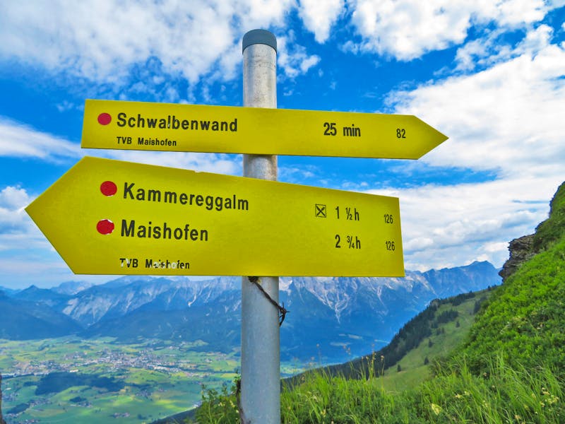 Wanderung zur Schwalbenwand im Salzburger Land - ©Doreen Päßler - Eberhardt TRAVEL