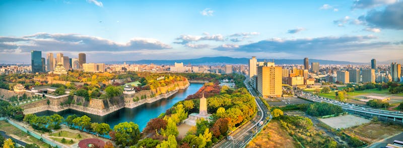 Skyline of Osaka city in Japan from top view - ©f11photo - stock.adobe.com