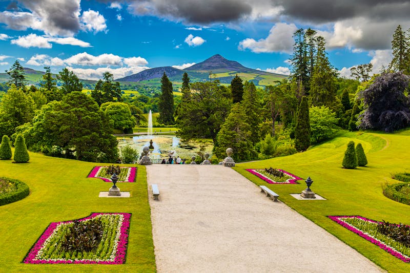 Powerscourt Gardens in Irland  - ©Ramiro - stock.adobe.com