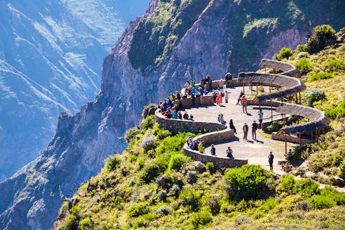 Aussichtspunkt Cruz Del Condor am Colca Canyon in Peru &ndash; &copy; saiko3p - stock.adobe.com