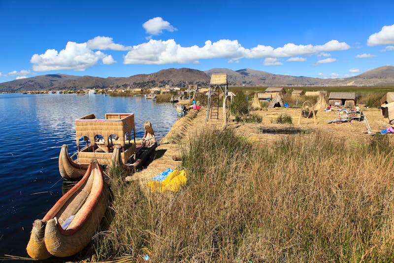 Die Schilfinseln auf dem Titicacasee in Peru - ©Roland Brack HeckePics - stock.adobe.com