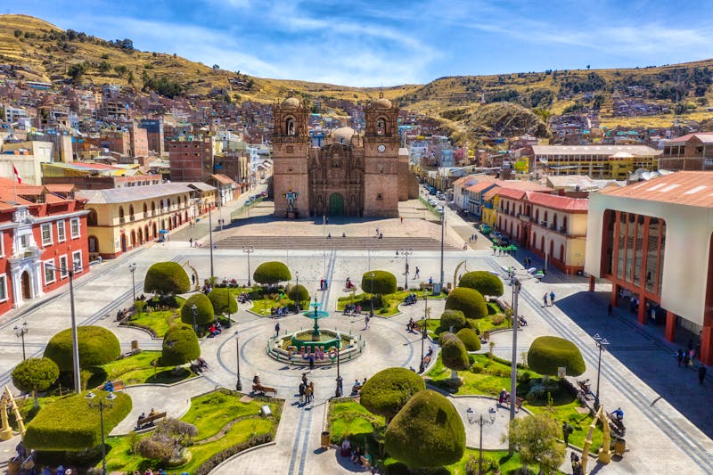 Plaza de Armas in Puno  - ©zaschnaus - stock.adobe.com