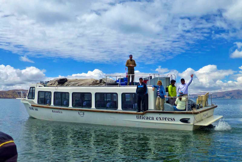 Unser Boot auf dem Titicaca See - ©Ralf Kuchenbecker - Eberhardt TRAVEL