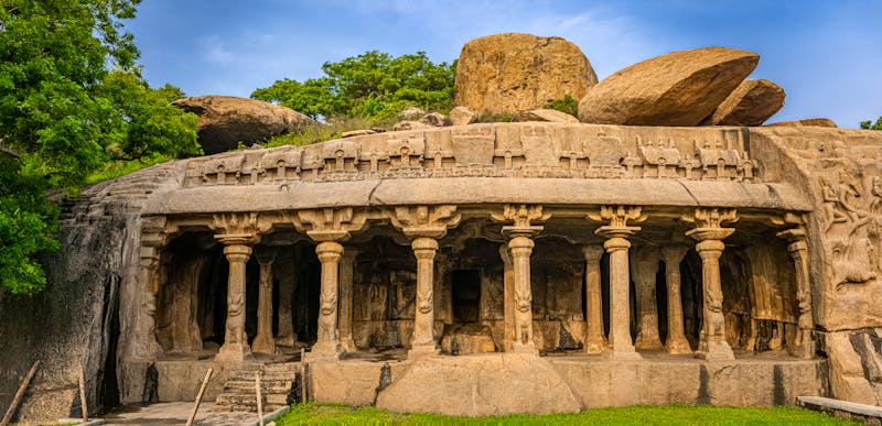 Krishna Mandapam - Höhlentempel in Mamallapuram (Mahabalipuram) - ©Snap Royce Photo Co. - stock.adobe.com