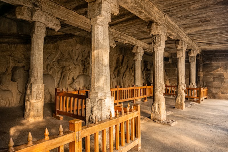 Krishna Mandapam - Höhlentempel in Mamallapuram (Mahabalipuram) - ©Snap Royce Photo Co. - stock.adobe.com