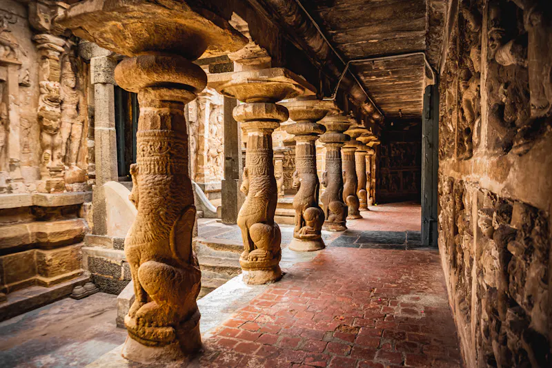 Kanchipuram in Tamil Nadu -  Vaikunta Perumal Tempel - &copy;Snap Royce Photo Co. - stock.adobe.com