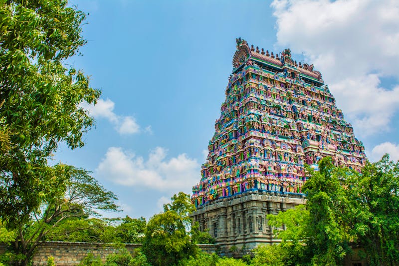 Chidambaram - Nataraja-Tempelkomplex - Tempel-Turm zu Ehren von Shiva - ©Ganesh - stock.adobe.com