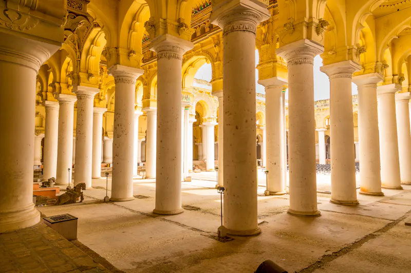 Madurai - Thirumalai Nayak Palast - &copy;Matias Planas - stock.adobe.com