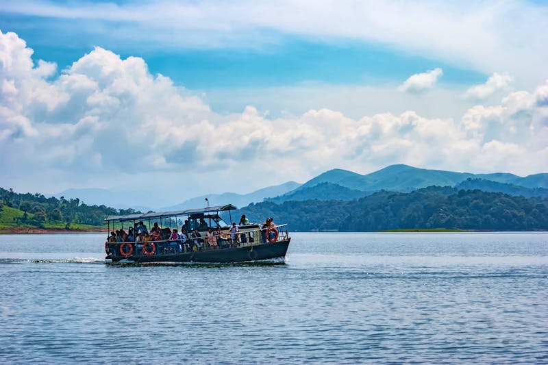 Periyar-Nationalpark - Bootsfahrt auf dem Periyar-See - ©artqu - stock.adobe.com